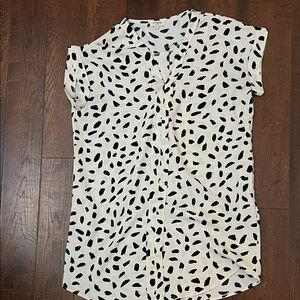 Umgee Black and White Patterned dress